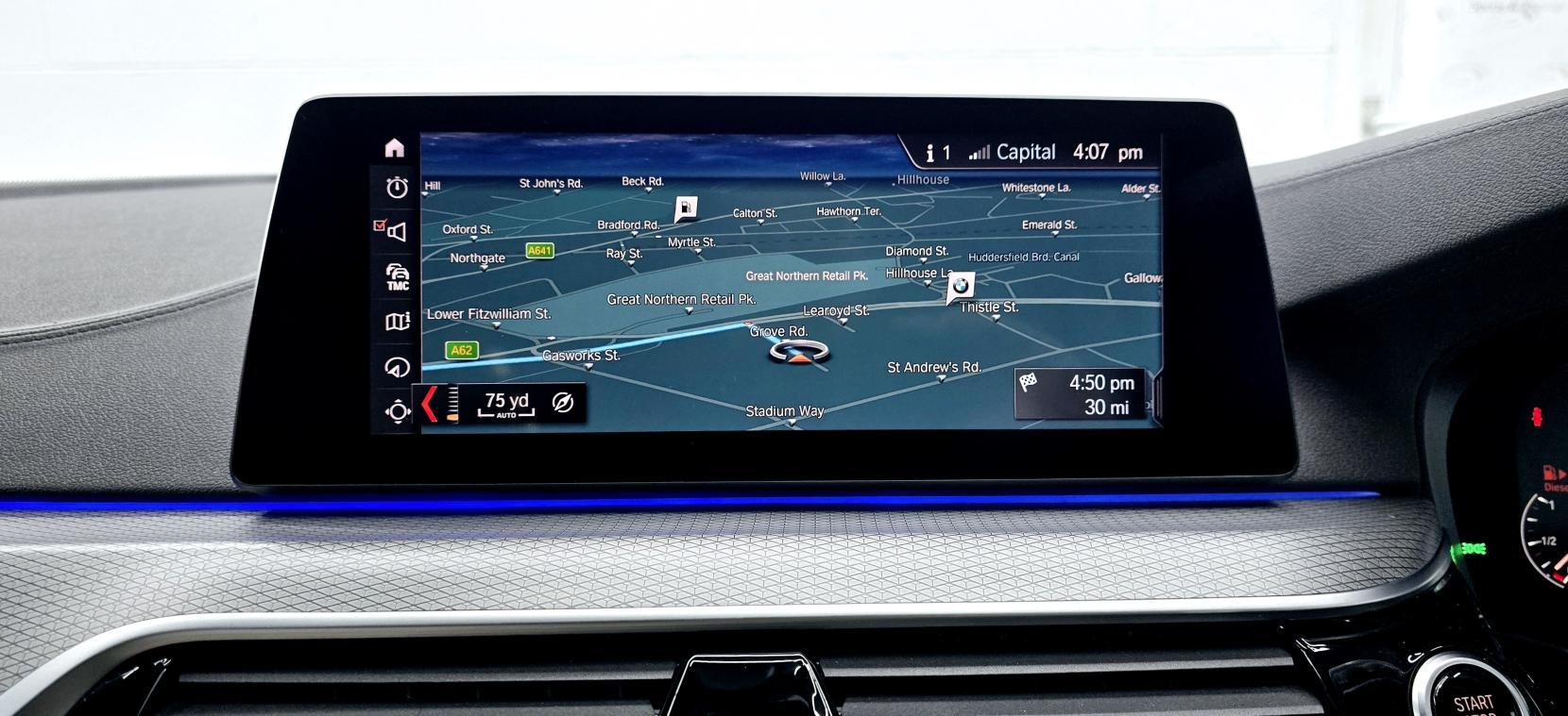 BMW 5 Series 2.0 520d M Sport Saloon 4dr Diesel Auto xDrive Euro 6 (s/s) (190 ps)