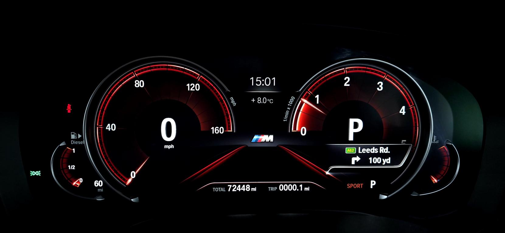 BMW 5 Series 2.0 520d M Sport Saloon 4dr Diesel Auto xDrive Euro 6 (s/s) (190 ps)